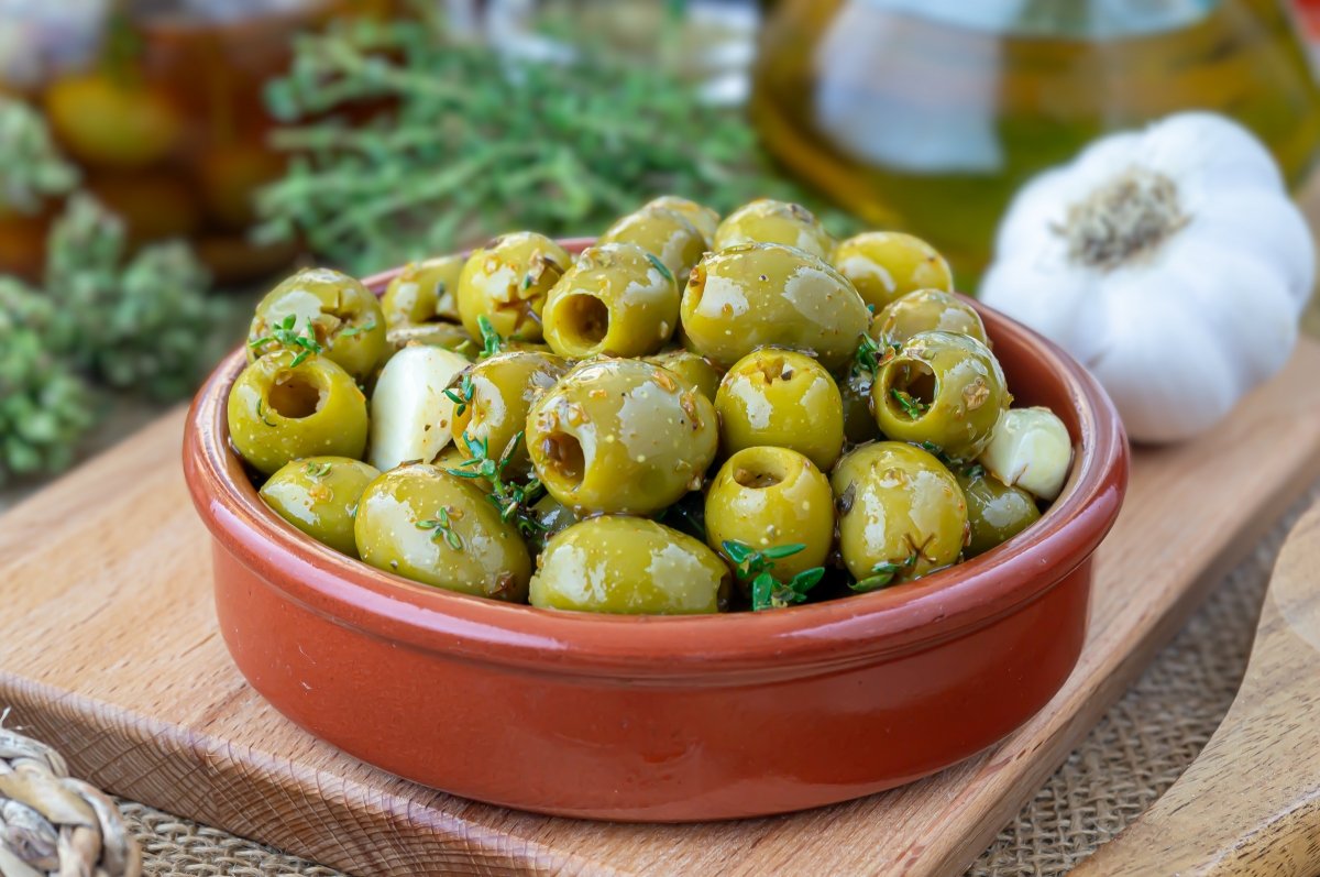 Aceitunas Aliñadas